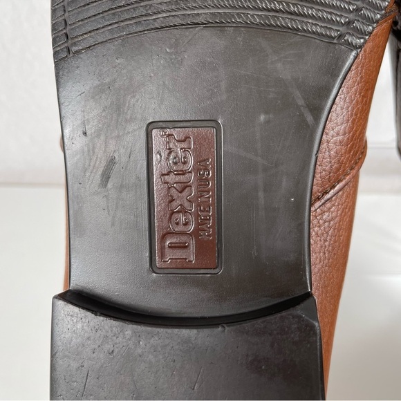 Dexter Shoes Mens 11M Brown Penny Loafers Leather Made In USA Dress Casual - Picture 8 of 10